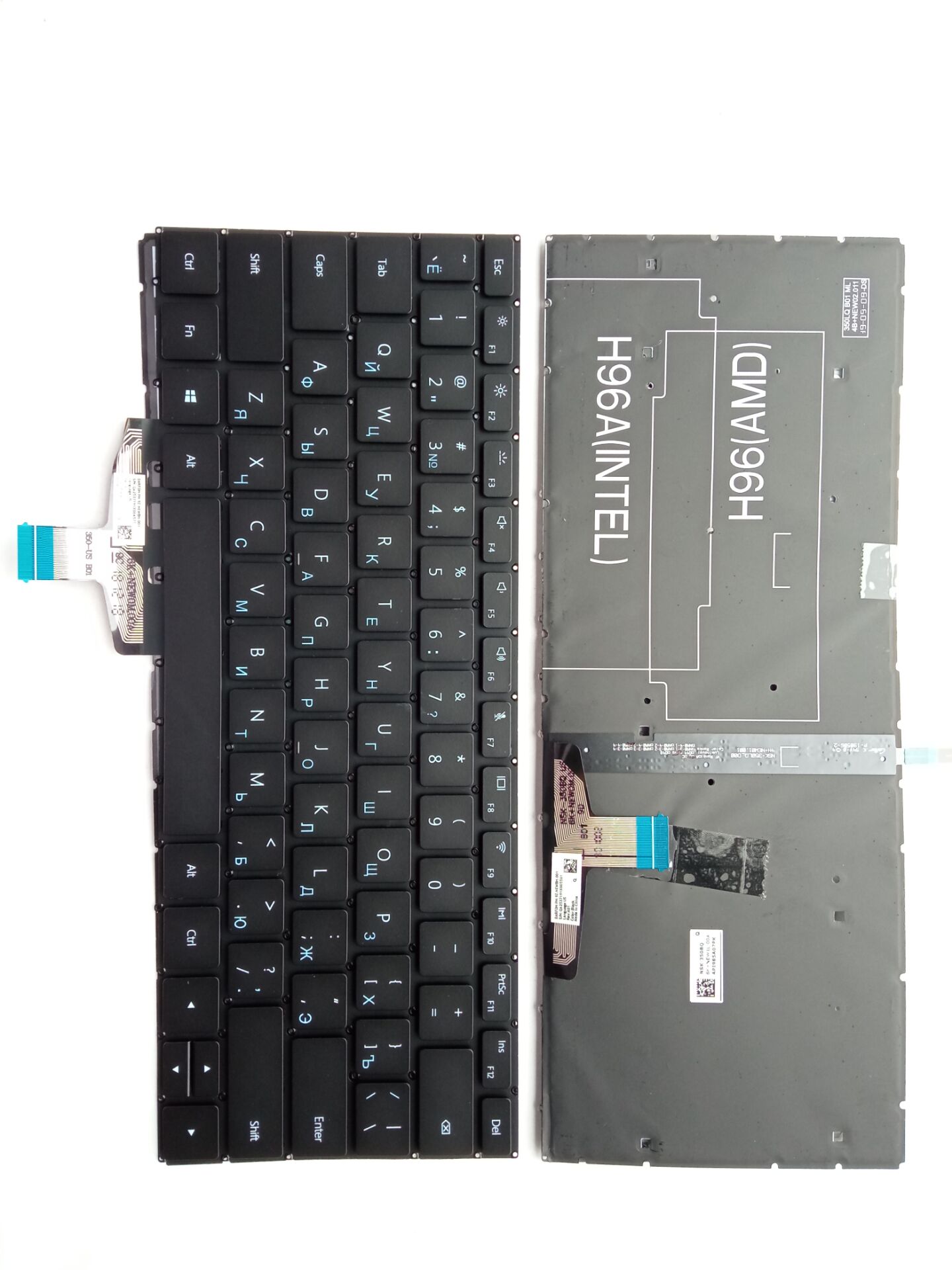 Picture of New Replacement Laptop Keyboard For HUAWEI W19/VLR-W19/WRT-W19/HN-W19/WRT-W19R BLACK Backlit RU Layout
